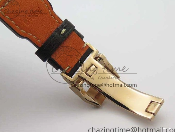 MIROTIME 0226 Popular Big Pilot Real PR IW502706 RG YLF 1:1 Best Edition Brown Dial On Calfskin Strap A 7223